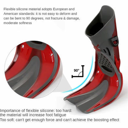Professional Snorkeling Foot Adjustable Swimming Flippers, Diving Fins Water Sports Equipment, Portable Diving Flippers Beginner